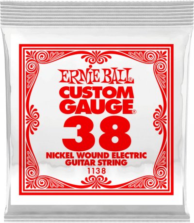 ERNIE BALL  1138 - Corde &Eacute;lectrique Au D&eacute;tail Slinky - Tirant 038