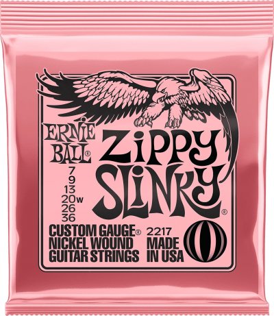 ERNIE BALL  2217 - Jeu De Cordes Guitare &Eacute;lectrique Zippy Slinky - 07-36