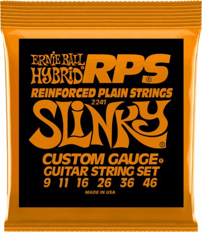 ERNIE BALL  2241 Reinforced Hybr. Slinky Jeu De Cordes Guitare &Eacute;lectrique
