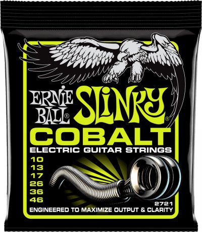 ERNIE BALL  2721 Cobalt Regular Slinky Jeu De Cordes Pour Guitare &Eacute;lectrique