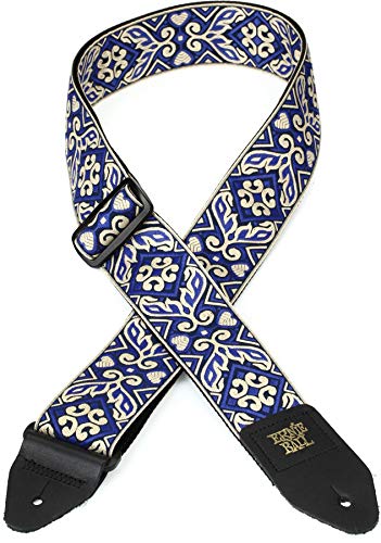 ERNIE BALL  4165 - Sangle guitare Jacquard - Tribal blue