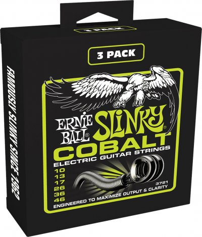 ERNIE BALL  Ep03721 Jeu De Cordes Pour Guitare &Eacute;lectrique