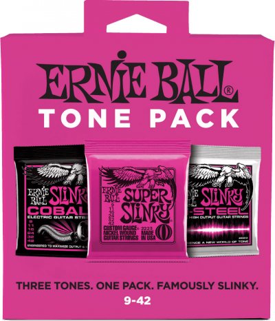 ERNIE BALL  Jeu de cordes Super Slinky, son &eacute;lectrique, calibre 9-42