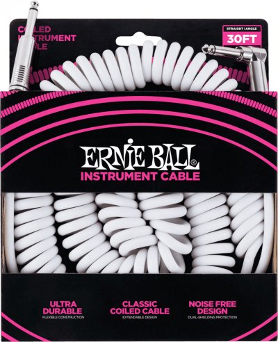 ERNIE BALL  Ultraflex Spirale - 9m - White