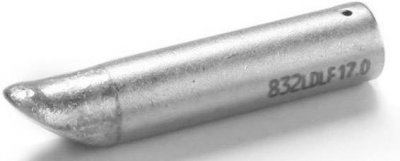 ERSA  0832LDLF Panne de fer &agrave; souder incurv&eacute; Taille de la panne 17 mm Contenu