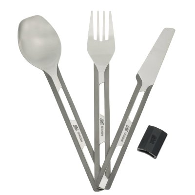 ESBIT  TC4-TI Set de couverts en titane 3 pcs.