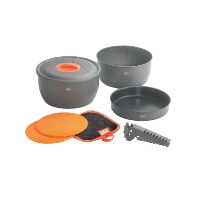 ESBIT  - Topfset CW2500 - Popote taille 2 l / 2,5 l, gris