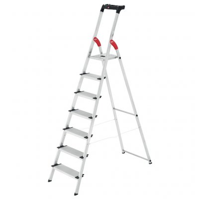 HAILO Escabeau 3 marches - Hauteur atteignable 3.25m - 8817-001