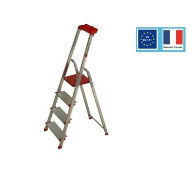 ESCALUX Escabeau Conforlux 4 marches - 2m78