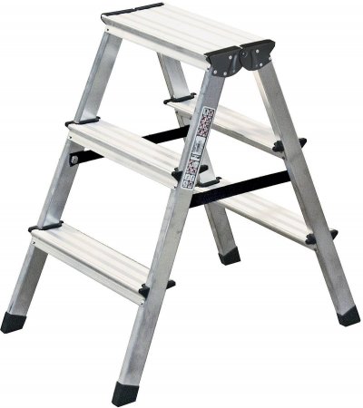 KRAUSE Escabeau double  120328 Hauteur de travail (max.) (d&eacute;tails) 2.45 m