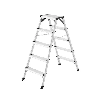 HAILO Escabeau en alu 2x5 haut. Travail 310cm charge max. 150kg d60 