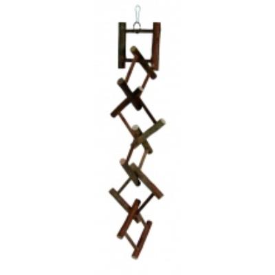 TRIXIE Escalier Natural Living, 2 Marches, 50Cm, avec Crochet 50 cm 