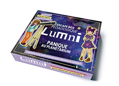 LUMNI Escape box  - 9-11 ans - Panique au plan&eacute;tarium