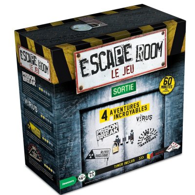 IDENTITY GAME Escape Game coffret 4 jeux