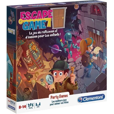 CLEMENTONI - escape game - jeu de soci&eacute;t&eacute; CLE52430