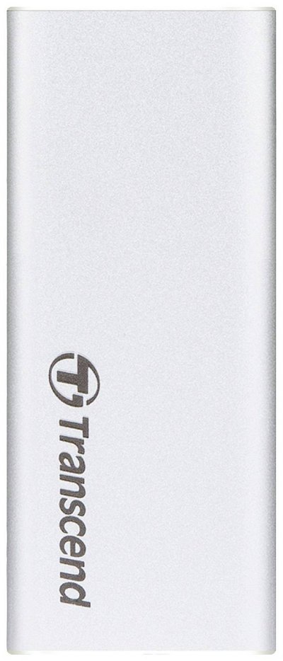 TRANSCEND ESD260C - SSD - 250 Go - externe (portable) - USB 3.1 Gen 2 - argent
