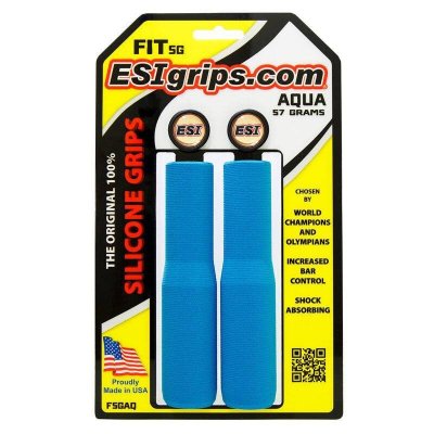 ESI GRIPS Esigrips Fit Sg Handlebar Grips Bleu