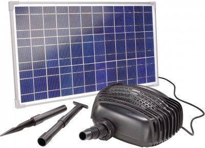 ESOTEC  kit pompe solaire bassin, plan d eau, puissant garda
