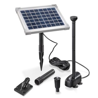 ESOTEC  pompe de fontaine &agrave; &eacute;nergie solaire splash set 470 l/h