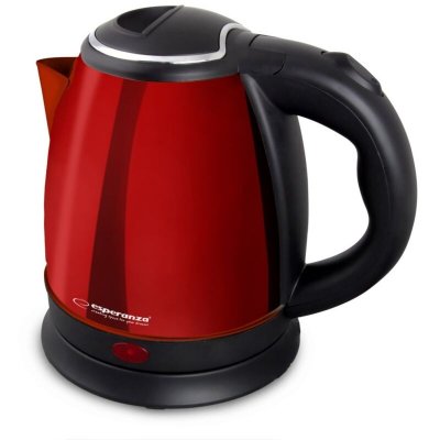 ESPERANZA  Ekk128r Electric Kettle Parana 1 L Black Red 1350 W
