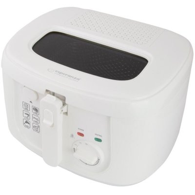 ESPERANZA  Friteuse de rouleaux de printemps 2.5L Blanc