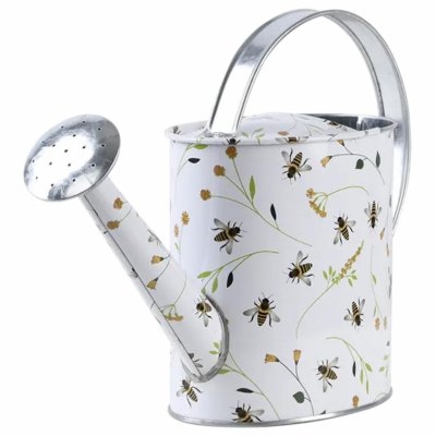 Esschert design gie&szlig;kanne indoor bienenmuster 32,2x11,3x23cm