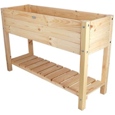 ESSCHERT DESIGN  Jardini&egrave;re sur&eacute;lev&eacute;e Bois clair L
