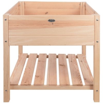 ESSCHERT DESIGN  - Jardini&egrave;re sur&eacute;lev&eacute;e Bois clair xl Brun