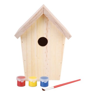 ESSCHERT DESIGN  Kg145 Nichoir &Agrave; Oiseaux Bois &Agrave; Peindre