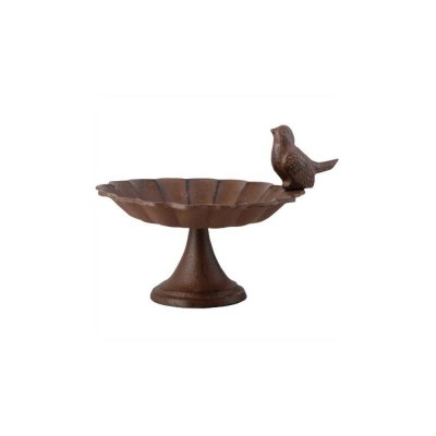 ESSCHERT DESIGN  - Mangeoire oiseaux en fonte. Brun. Marque : . R&eacute;f. : FB164 - Brun
