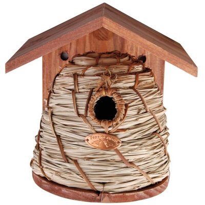 ESSCHERT DESIGN  - Nichoir oiseau la ruche m&eacute;sange - bois - 600 grammes