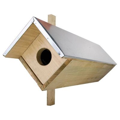 BEST FOR BIRDS Esschert Design Nichoir pour hulotte 80,5 x 31 x 52 cm