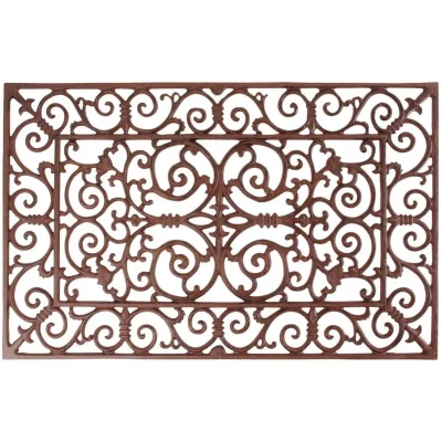 BEST FOR BOOTS ESSCHERT DESIGN Paillasson en fonte 73x46,5 cm marron