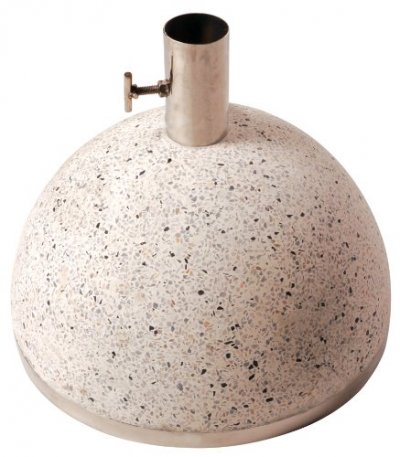 ESSCHERT DESIGN  - Pied de parasol granit 31,5kg blanc