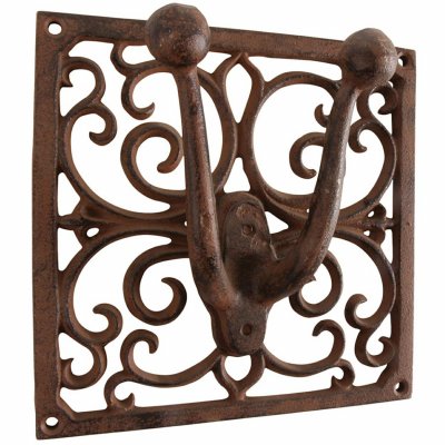Esschert Design - Porte outils jardin Antique en fonte 1 support