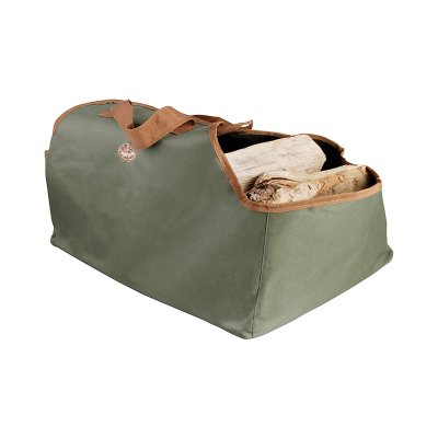 ESSCHERT DESIGN  - Sac &agrave; buches marron et vert kaki. Vert. Marque : . R&eacute;f. : GT22 - Vert