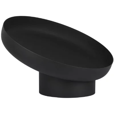 ESSCHERT DESIGN  - Vasque &agrave; feu inclin&eacute;e Noir Acier FF402 Noir