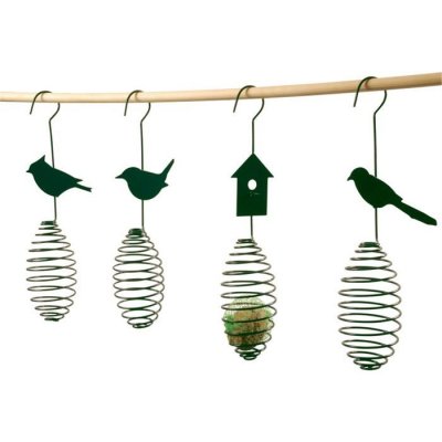  Esschert design vogelfutter-feder metall 35cm