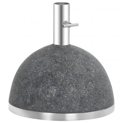 ESSCHERT DESIGN Esschert's Garden - Pied de parasol granit 11kg gris fonc&eacute;