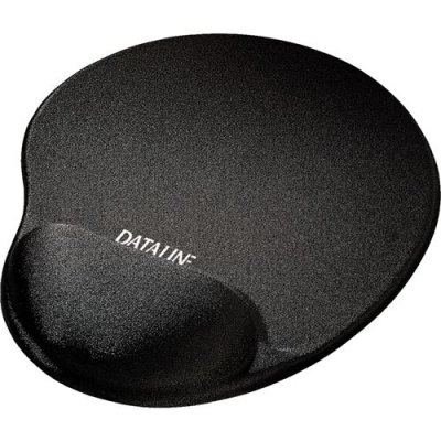 ESSELTE  67106 - Alfombrilla Con reposamu&ntilde;ecas de Gel Color Negro