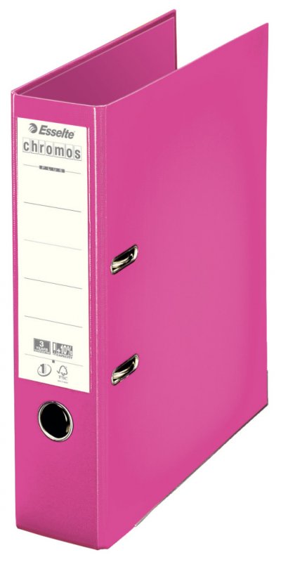 ESSELTE  - Chromos D80 - Classeur &agrave; levier - Fuchsia