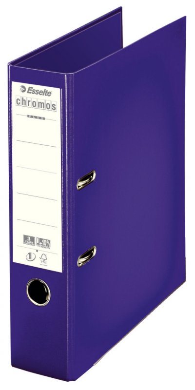 ESSELTE  - Chromos D80 - Classeur &agrave; levier - Violet