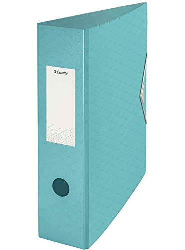 ESSELTE  Classeur &Agrave; Levier Colour'ice Polyfoam A4 Dos De 82 Mm Bleu