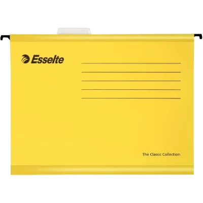 ESSELTE  classeur &agrave; suspension renforc&eacute;e 25 pcs jaune 431764