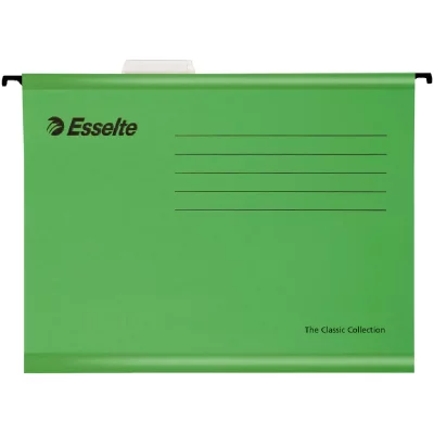 ESSELTE  classeur &agrave; suspension renforc&eacute;e 25 pcs vert 431766