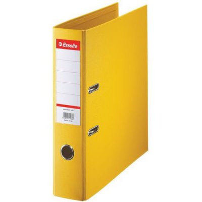 ESSELTE  Classeur En Plastique Standard, A4, 75 Mm, Jaune
