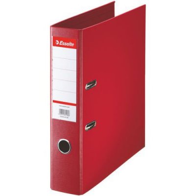 ESSELTE  Classeur En Plastique Standard, A4, 75 Mm, Rouge