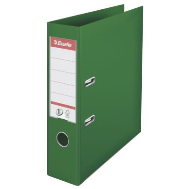 ESSELTE  - Classeurs A4 &agrave; Levier, Vert, Dos de 72 mm, Plastique, 811360