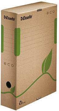 ESSELTE GROUP Esselte Eco Bo&icirc;te de classement 80 mm A4 marron nature