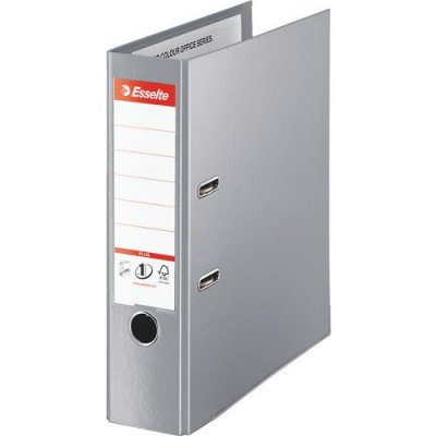 ESSELTE  No.1 Power Plus - classeur &agrave; levier dos 8 cm gris